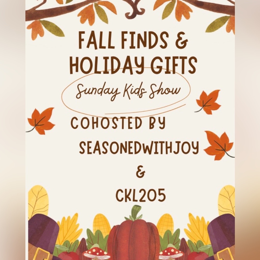 EVERY SUNDAY! 3 PM EST JOIN US!⭐️💕FUN THEMES❤️😇GREAT DEALS!🤣🎁GIVEAWAYS!⭐️🥰 - Picture 6 of 11